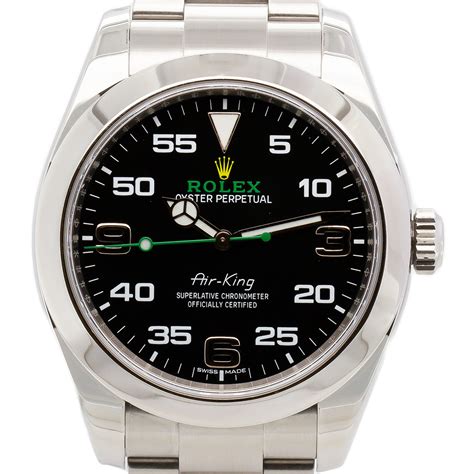 40 mm rolex air king for sale|Rolex Air-King price guide.